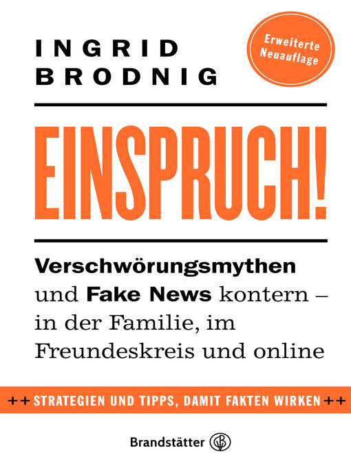 Title details for Einspruch! by Ingrid Brodnig - Available
